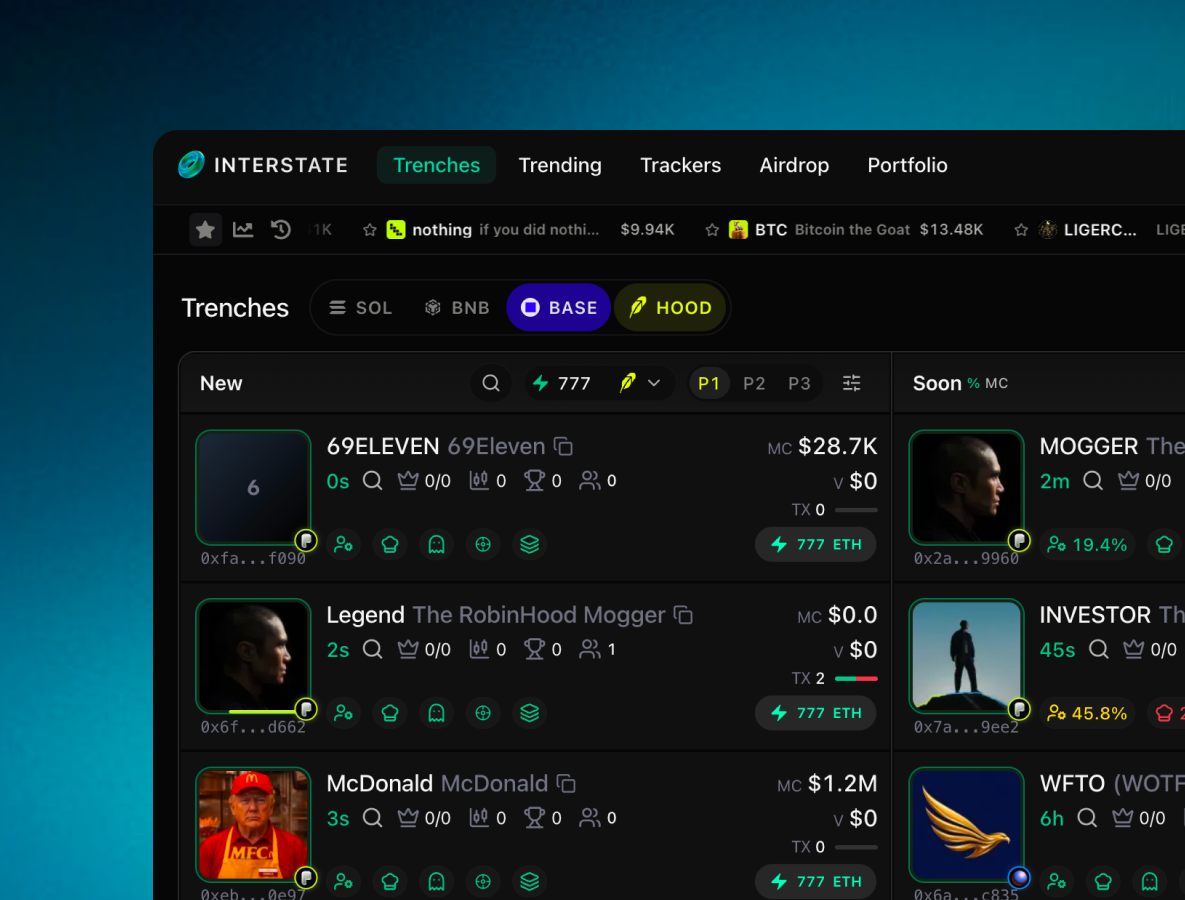 Design System Foundations for a Multi-Chain Trading Terminal